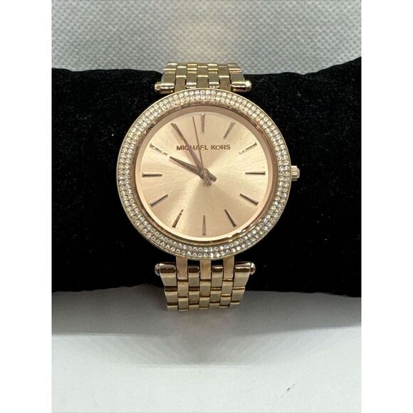 Michael Kors Darci MK3192 Women Rose Gold Analog Dial Quartz Wrist Watch JNA423 main image 9